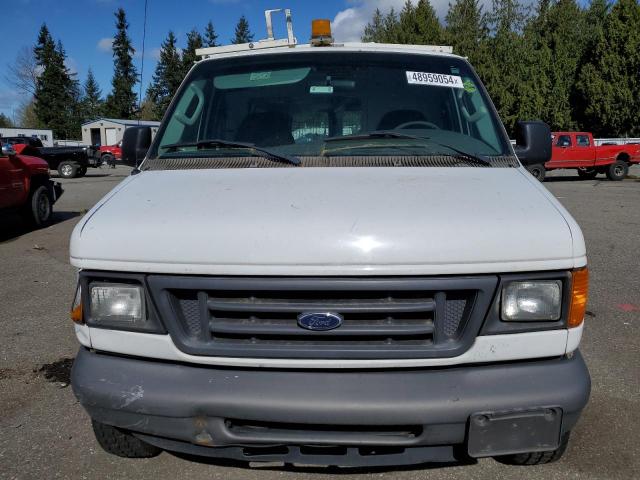 1FTNE24L17DA68818 - 2007 FORD ECONOLINE E250 VAN WHITE photo 5