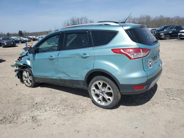 1FMCU9J94DUB76935 - 2013 FORD ESCAPE TITANIUM BLUE photo 2