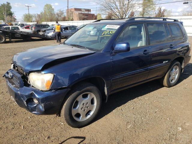 JTEEP21A070208745 - 2007 TOYOTA HIGHLANDER SPORT BLUE photo 1