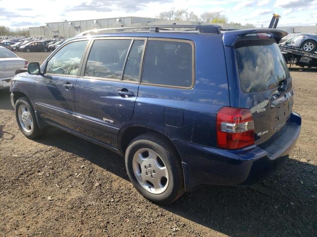 JTEEP21A070208745 - 2007 TOYOTA HIGHLANDER SPORT BLUE photo 2