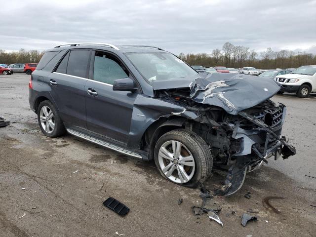 4JGDA5HB8CA096035 - 2012 MERCEDES-BENZ ML 350 4MATIC GRAY photo 4