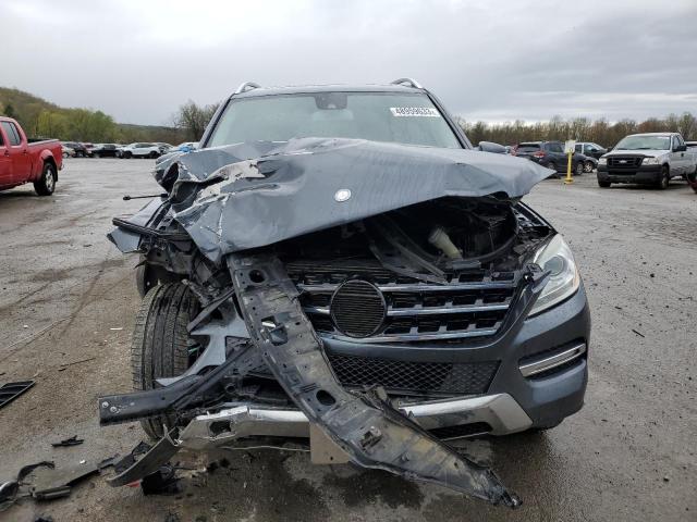 4JGDA5HB8CA096035 - 2012 MERCEDES-BENZ ML 350 4MATIC GRAY photo 5