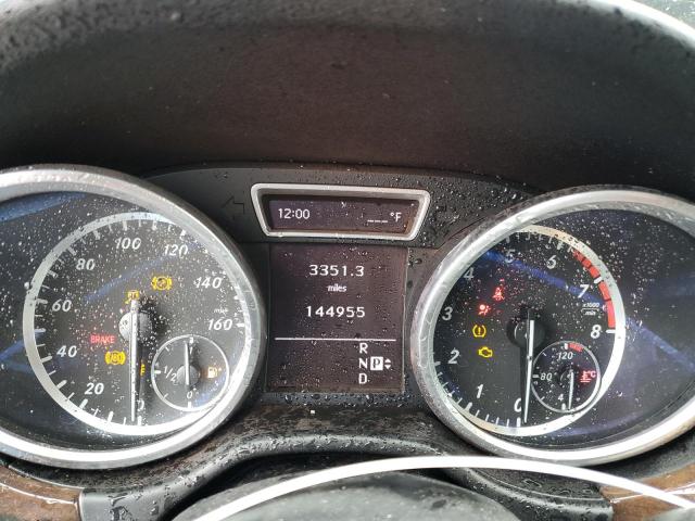 4JGDA5HB8CA096035 - 2012 MERCEDES-BENZ ML 350 4MATIC GRAY photo 9