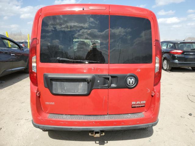 ZFBERFBT1F6A89935 - 2015 RAM PROMASTER SLT RED photo 6