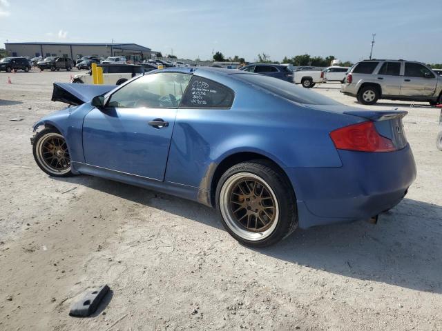 JNKCV54E47M902086 - 2007 INFINITI G35 BLUE photo 2