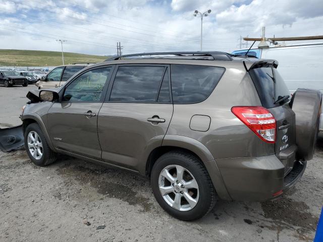 2T3DF4DV2BW172901 - 2011 TOYOTA RAV4 LIMITED BROWN photo 2