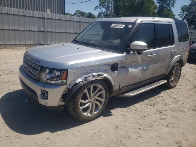 SALAK2V61GA788291 - 2016 LAND ROVER LR4 HSE LUXURY SILVER photo 1