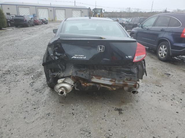 1HGCS2A80CA007067 - 2012 HONDA ACCORD EXL BLACK photo 6