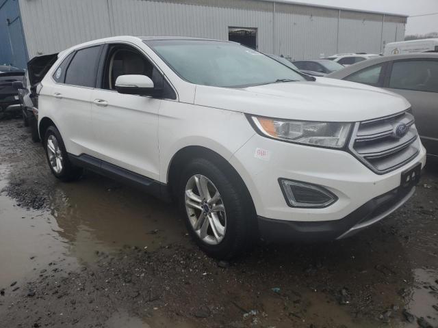 2FMTK4J80FBB51538 - 2015 FORD EDGE SEL WHITE photo 4