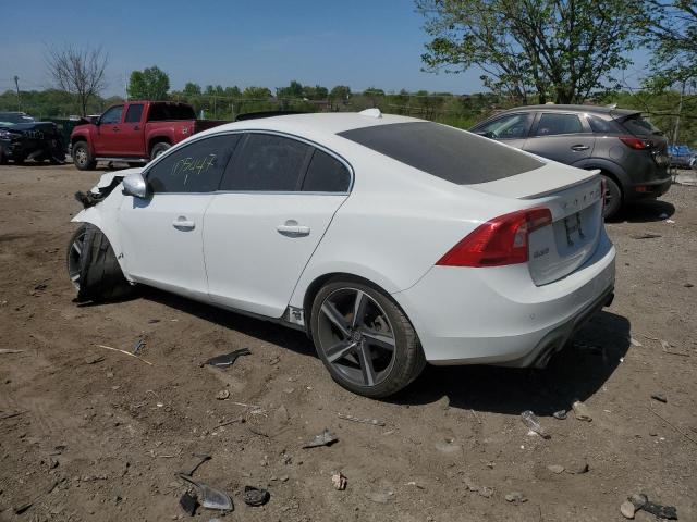 YV126MFP9G2395386 - 2016 VOLVO S60 R DESIGN WHITE photo 2