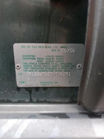 JF1SG67627H716191 - 2007 SUBARU FORESTER 2.5X LL BEAN GREEN photo 12