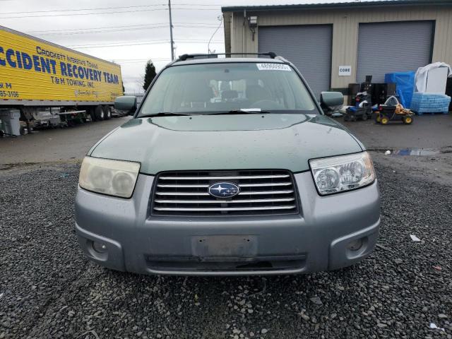 JF1SG67627H716191 - 2007 SUBARU FORESTER 2.5X LL BEAN GREEN photo 5