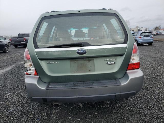 JF1SG67627H716191 - 2007 SUBARU FORESTER 2.5X LL BEAN GREEN photo 6