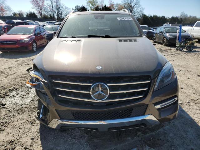 4JGDA5HB9EA321999 - 2014 MERCEDES-BENZ ML 350 4MATIC BROWN photo 5