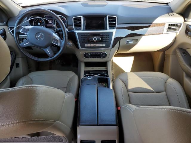 4JGDA5HB9EA321999 - 2014 MERCEDES-BENZ ML 350 4MATIC BROWN photo 8