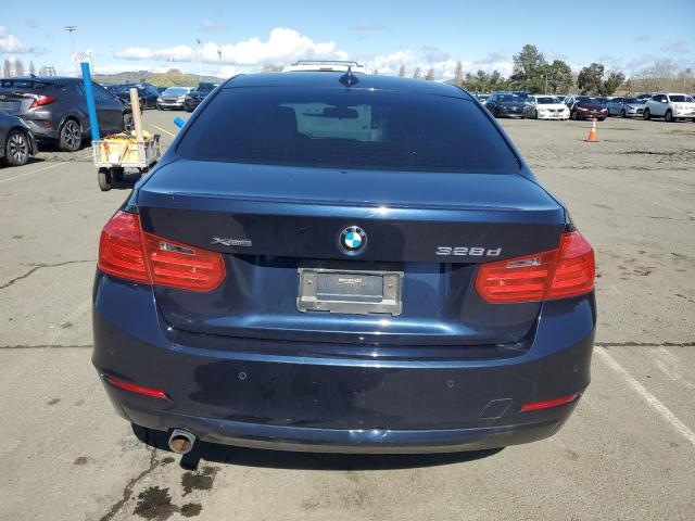 WBA3D5C57EKX99256 - 2014 BMW 328 D XDRIVE BLUE photo 6