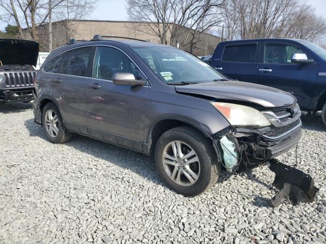 5J6RE4H77AL071403 - 2010 HONDA CR-V EXL GRAY photo 4