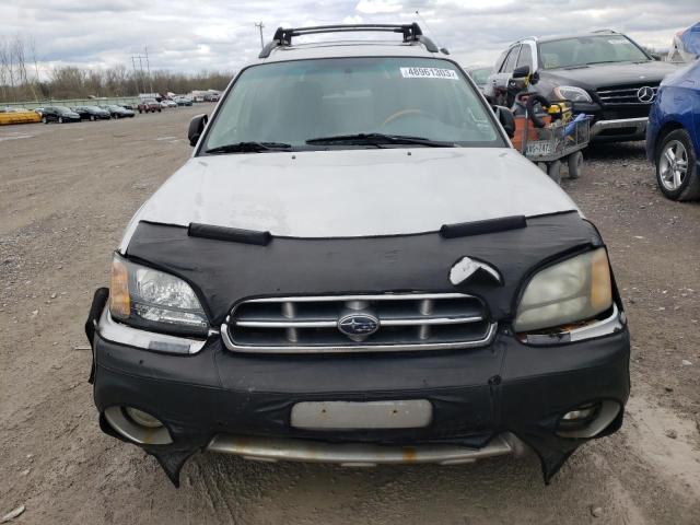 4S4BT61C437106857 - 2003 SUBARU BAJA SILVER photo 5