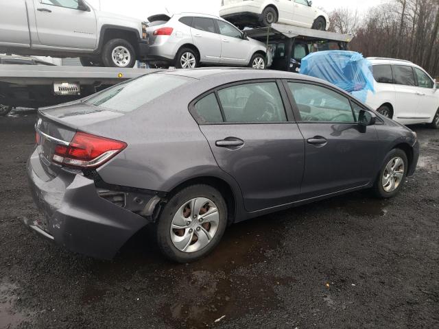 19XFB2F56FE082531 - 2015 HONDA CIVIC LX GRAY photo 3