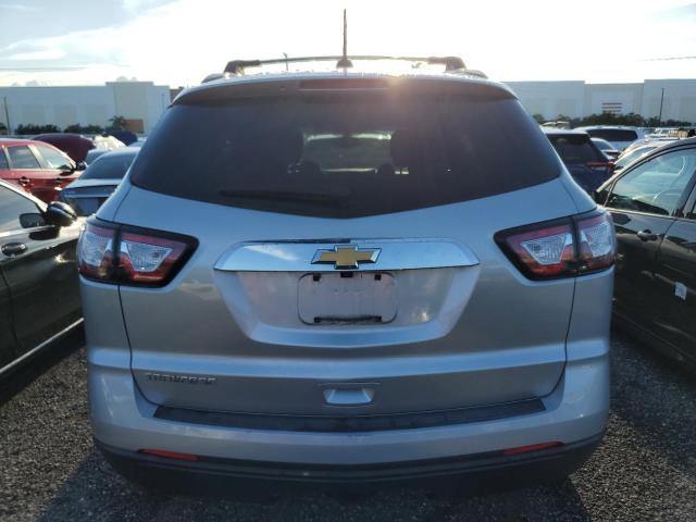 1GNKRFKD7HJ292888 - 2017 CHEVROLET TRAVERSE LS SILVER photo 6