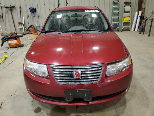 1G8AJ55F47Z165965 - 2007 SATURN ION LEVEL 2 BURGUNDY photo 5