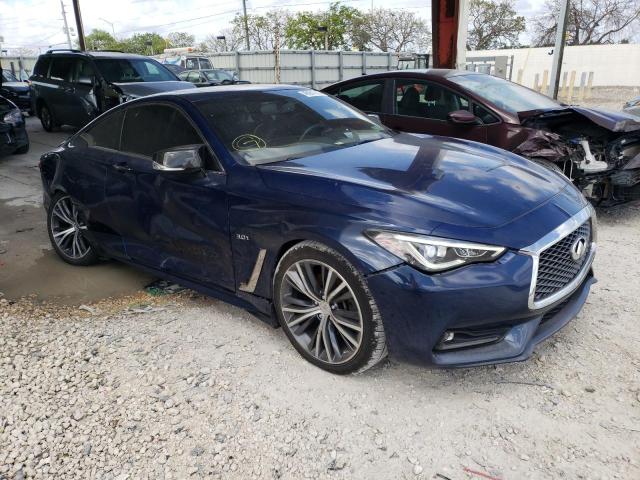 JN1EV7EL1JM391661 - 2018 INFINITI Q60 LUXE 300 BLUE photo 4