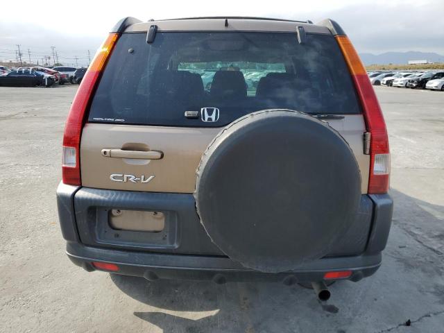 JHLRD78854C053721 - 2004 HONDA CR-V EX BROWN photo 6