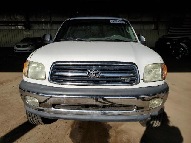 5TBRT34191S204564 - 2001 TOYOTA TUNDRA ACCESS CAB თეთრი ფოტო 5