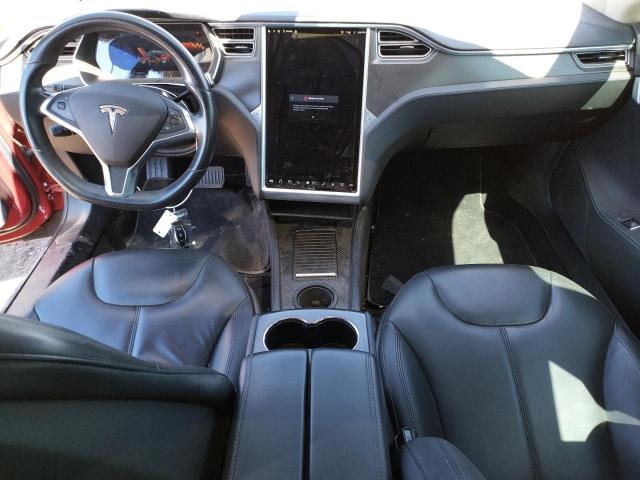 5YJSA1H15EFP44985 - 2014 TESLA MODEL S Qırmızı foto 8