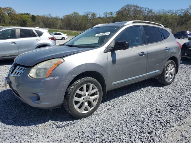 JN8AS5MV3CW410296 - 2012 NISSAN ROGUE S GRAY photo 1