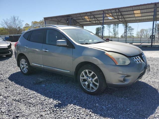 JN8AS5MV3CW410296 - 2012 NISSAN ROGUE S GRAY photo 4