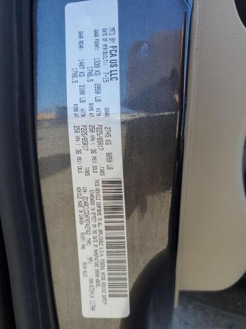 2C4RC1CGXFR742742 - 2015 CHRYSLER TOWN & COU TOURING L GRAY photo 13