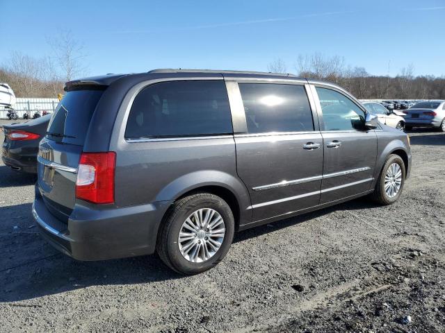 2C4RC1CGXFR742742 - 2015 CHRYSLER TOWN & COU TOURING L GRAY photo 3