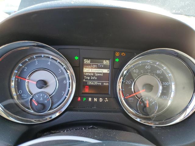 2C4RC1CGXFR742742 - 2015 CHRYSLER TOWN & COU TOURING L GRAY photo 9