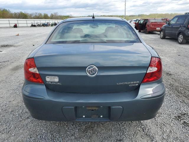 2G4WE587271238162 - 2007 BUICK LACROSSE CXS BLUE photo 6