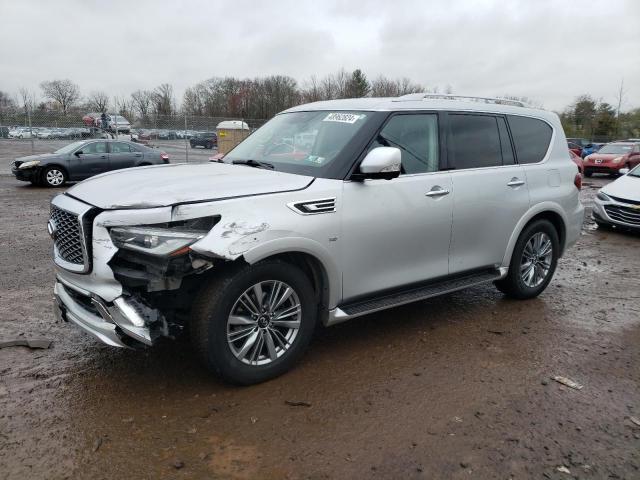 JN8AZ2NF1L9703842 - 2020 INFINITI QX80 LUXE GRAY photo 1