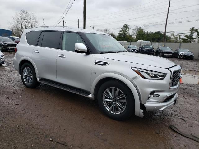 JN8AZ2NF1L9703842 - 2020 INFINITI QX80 LUXE GRAY photo 4