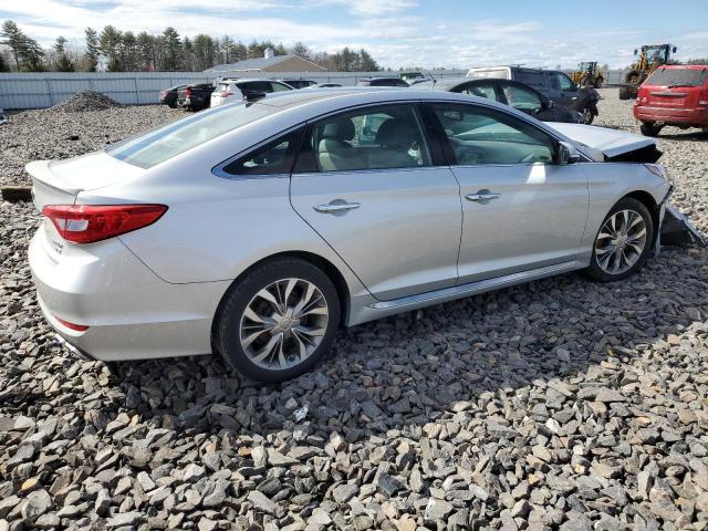 5NPE34AB3FH177934 - 2015 HYUNDAI SONATA SPORT SILVER photo 3