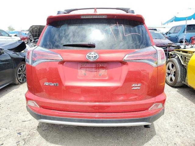 JTMRFREV7GJ067827 - 2016 TOYOTA RAV4 XLE RED photo 6