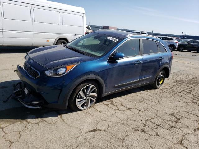 KNDCE3LC6H5038207 - 2017 KIA NIRO EX TOURING BLUE photo 1