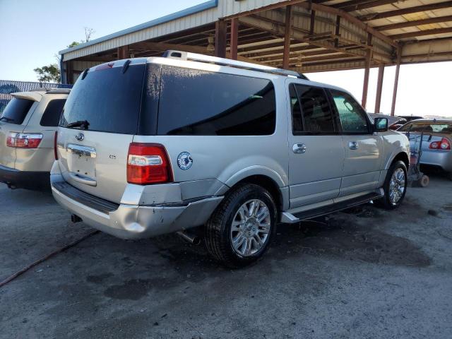 1FMJK1K53BEF16111 - 2011 FORD EXPEDITION EL LIMITED SILVER photo 3