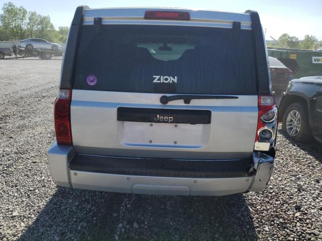 1J8HH48K08C202977 - 2008 JEEP COMMANDER SPORT ვერცხლისფერი ფოტო 6