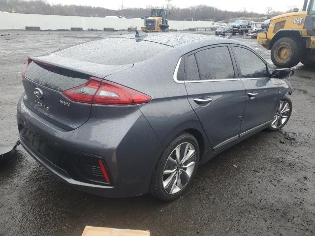 KMHC85LC6KU124726 - 2019 HYUNDAI IONIQ LIMITED GRAY photo 3