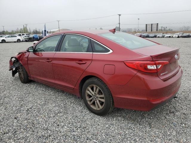 5NPE24AF7FH136597 - 2015 HYUNDAI SONATA SE RED photo 2