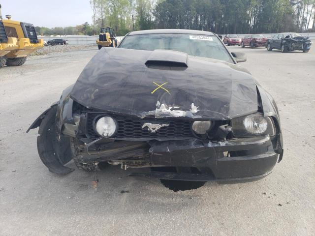1ZVFT82H475255473 - 2007 FORD MUSTANG GT BLACK photo 5