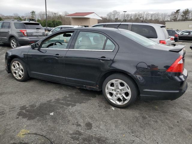 3FAHP0HA3BR216378 - 2011 FORD FUSION SE BLACK photo 2