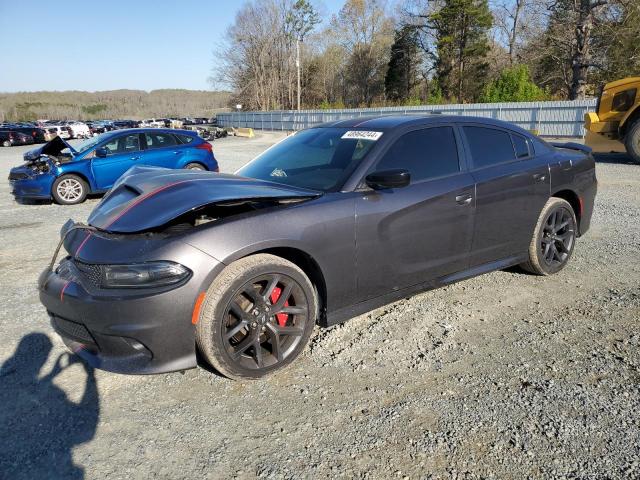 2C3CDXHG3MH656114 - 2021 DODGE CHARGER GT GRAY photo 1