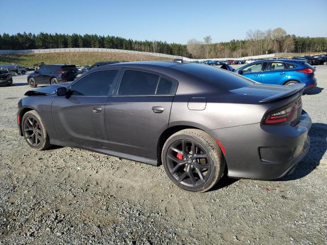 2C3CDXHG3MH656114 - 2021 DODGE CHARGER GT GRAY photo 2