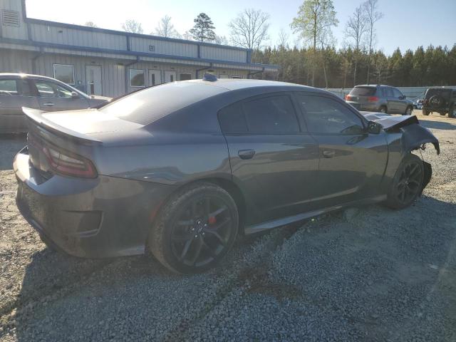 2C3CDXHG3MH656114 - 2021 DODGE CHARGER GT GRAY photo 3