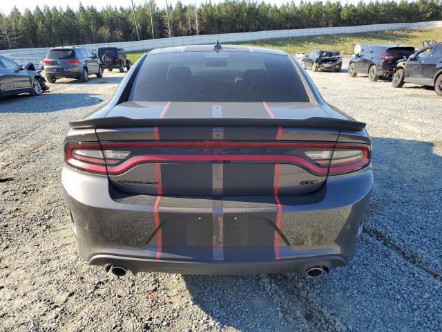 2C3CDXHG3MH656114 - 2021 DODGE CHARGER GT GRAY photo 6